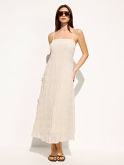 Smocked Tiered Cami Maxi Dress